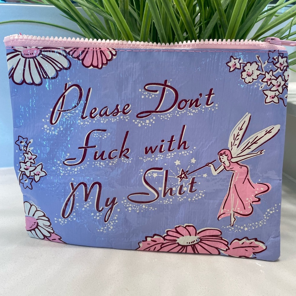 Blue Q Makeup Bag